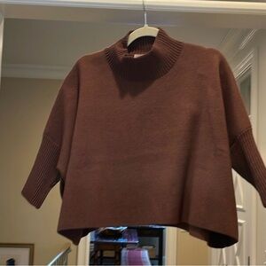 Kerisma Aja cropped sweater brown